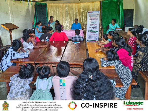 An awareness workshop on Mental health and child rights  in Navalady within the Ariyalai East J/90 Grama Niladhari Division