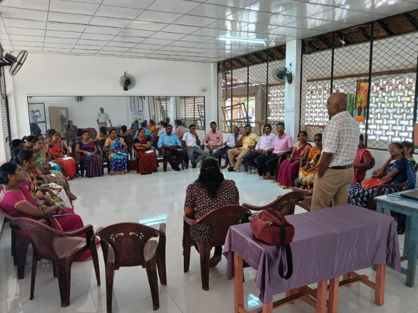A workshop on children’s rights and gender equality for teachers of visually and hearing impaired students